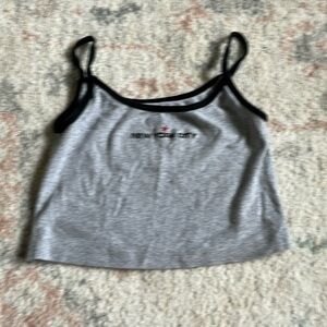 Brandy melville new your city cropped tank